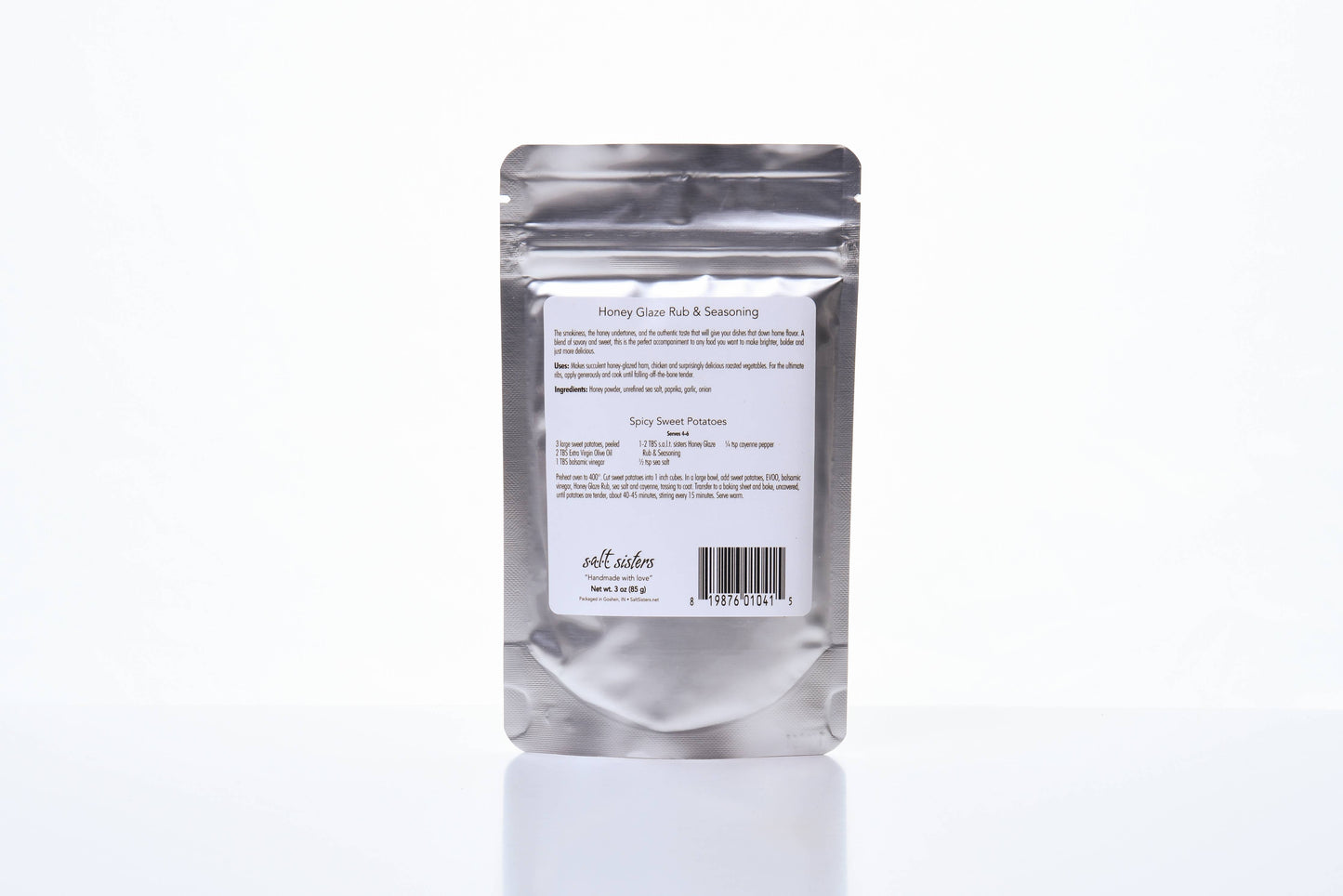 s.a.l.t. sisters (salt sisters) - Rub & Seasoning Mix - Honey Glaze - 3 oz