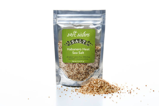 s.a.l.t. sisters (salt sisters) - All-Natural Sea Salt - Habanero Heat - 2 oz