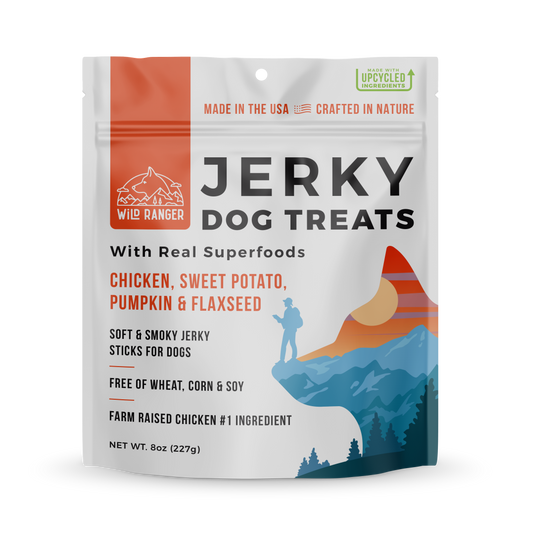 Righteous Felon Craft Jerky - Wild Ranger Chicken Jerky Dog Treats (6ct)
