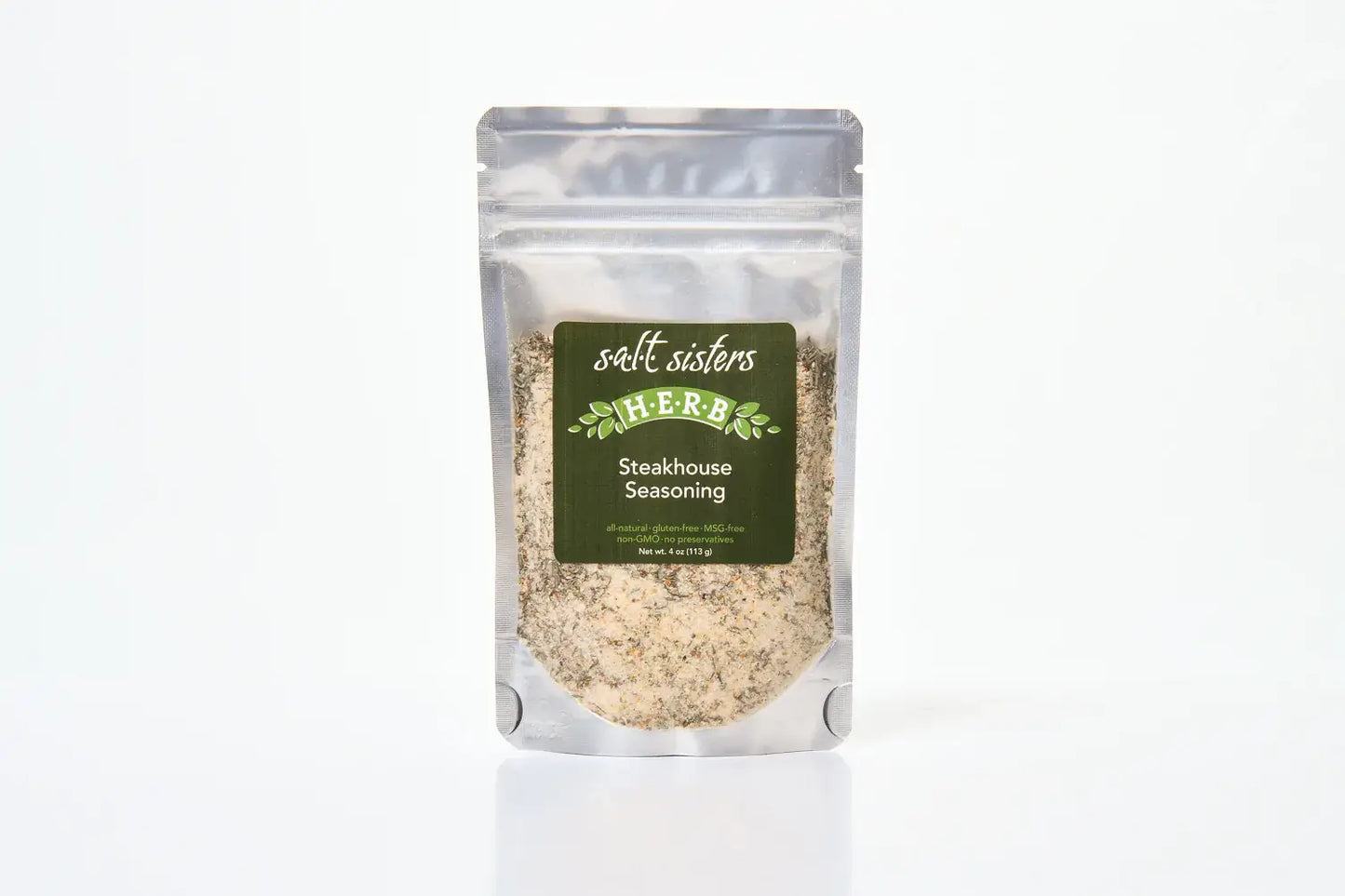 s.a.l.t. sisters (salt sisters) - Herb, Spice & Salt Blend - Steakhouse Seasoning - 4 oz