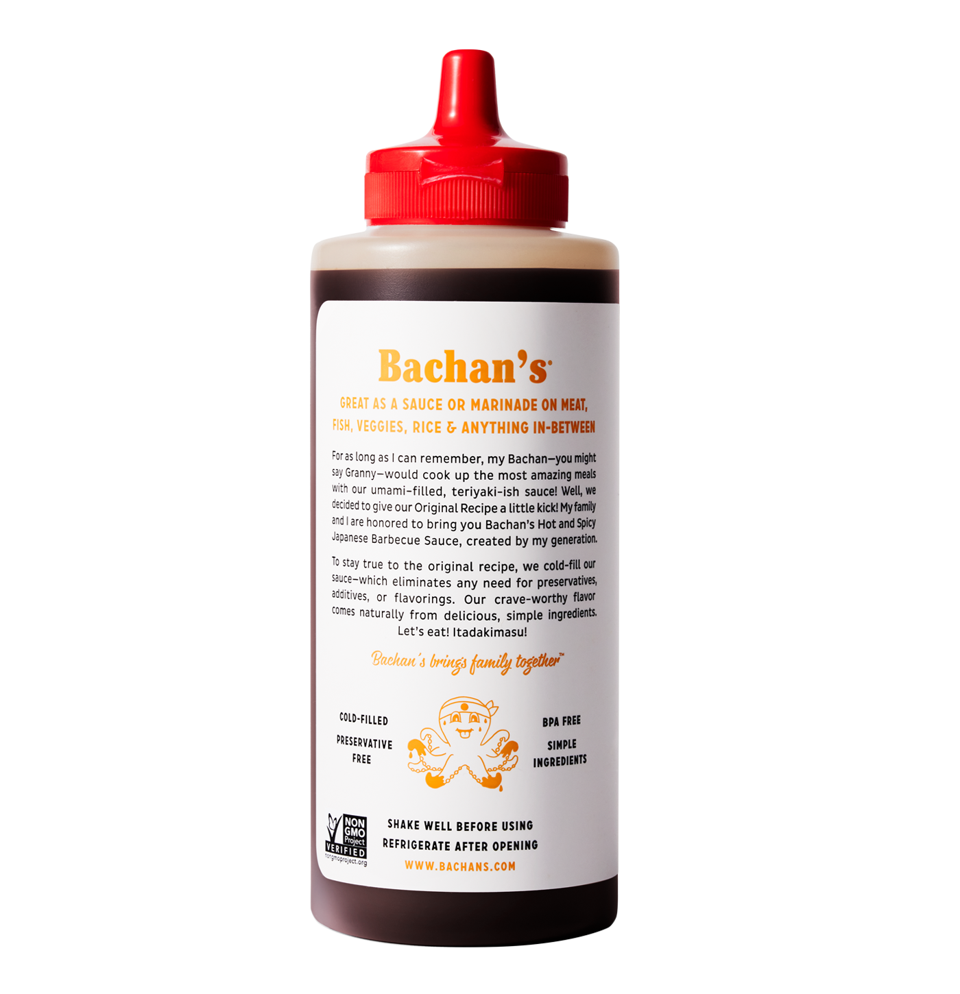 Bachan's - Hot and Spicy Japanese Barbecue Sauce