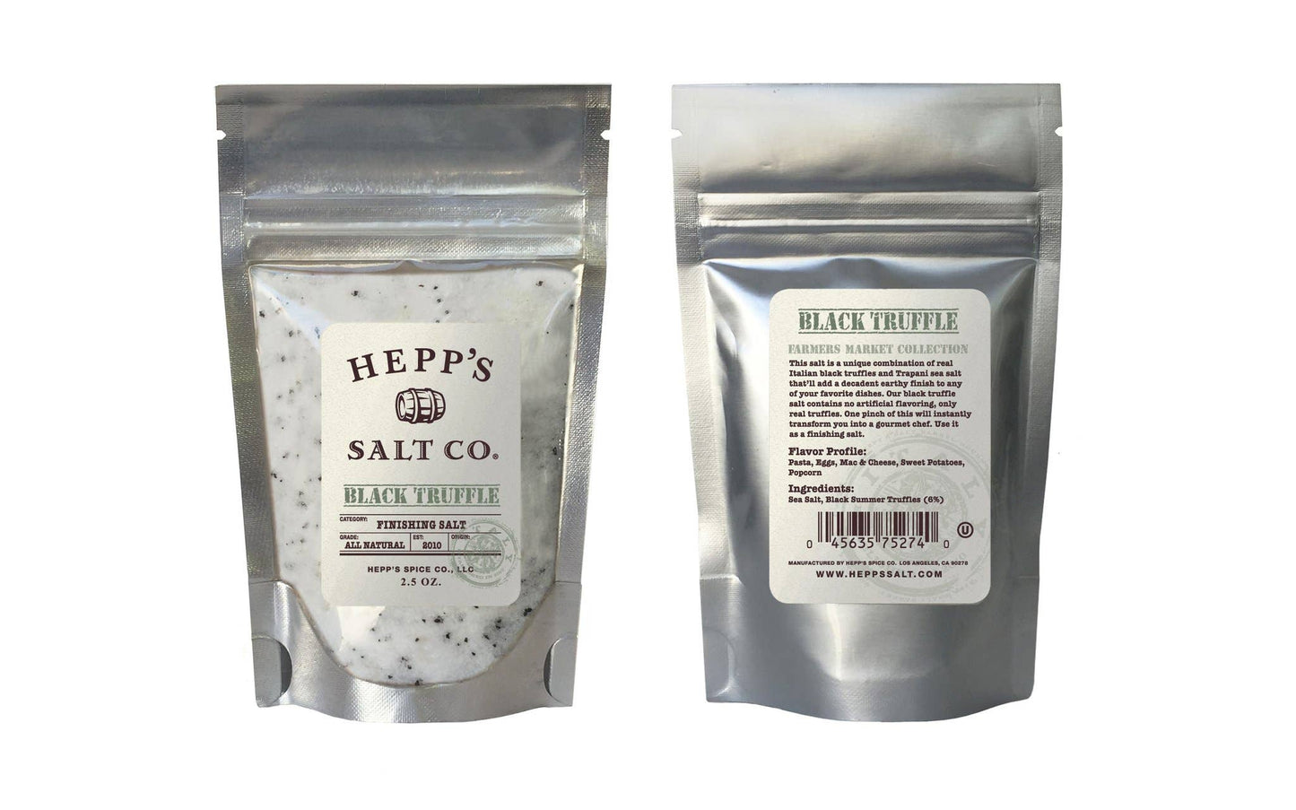 HEPP'S Salt Co. - Black Truffle Sea Salt