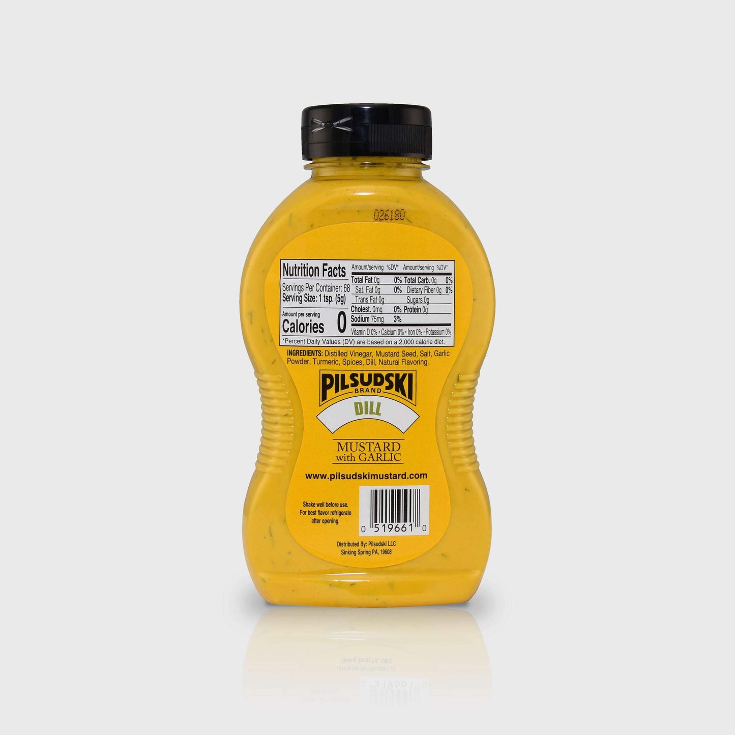 Pilsudski Mustard Co - Dill Pickle Mustard 12/12 oz