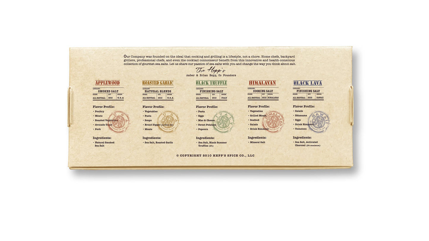 HEPP'S Salt Co. - CHEF'S COLLECTION