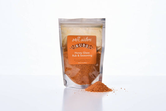 s.a.l.t. sisters (salt sisters) - Rub & Seasoning Mix - Honey Glaze - 3 oz