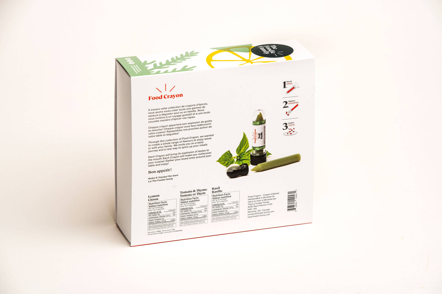 Food Crayon - TRIO Discovery Box