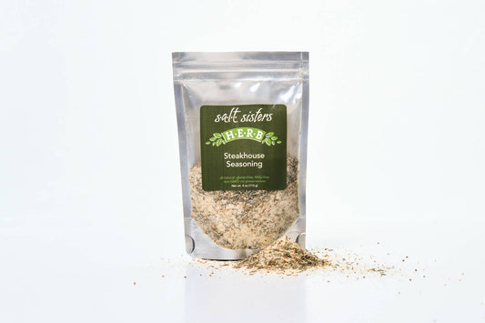 s.a.l.t. sisters (salt sisters) - Herb, Spice & Salt Blend - Steakhouse Seasoning - 4 oz
