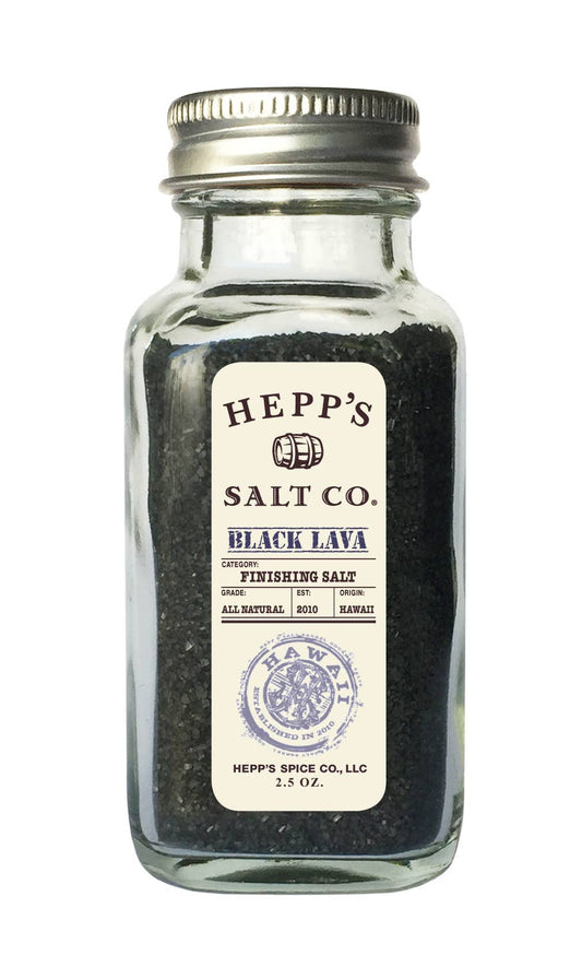 HEPP'S Salt Co. - Black Lava Sea Salt