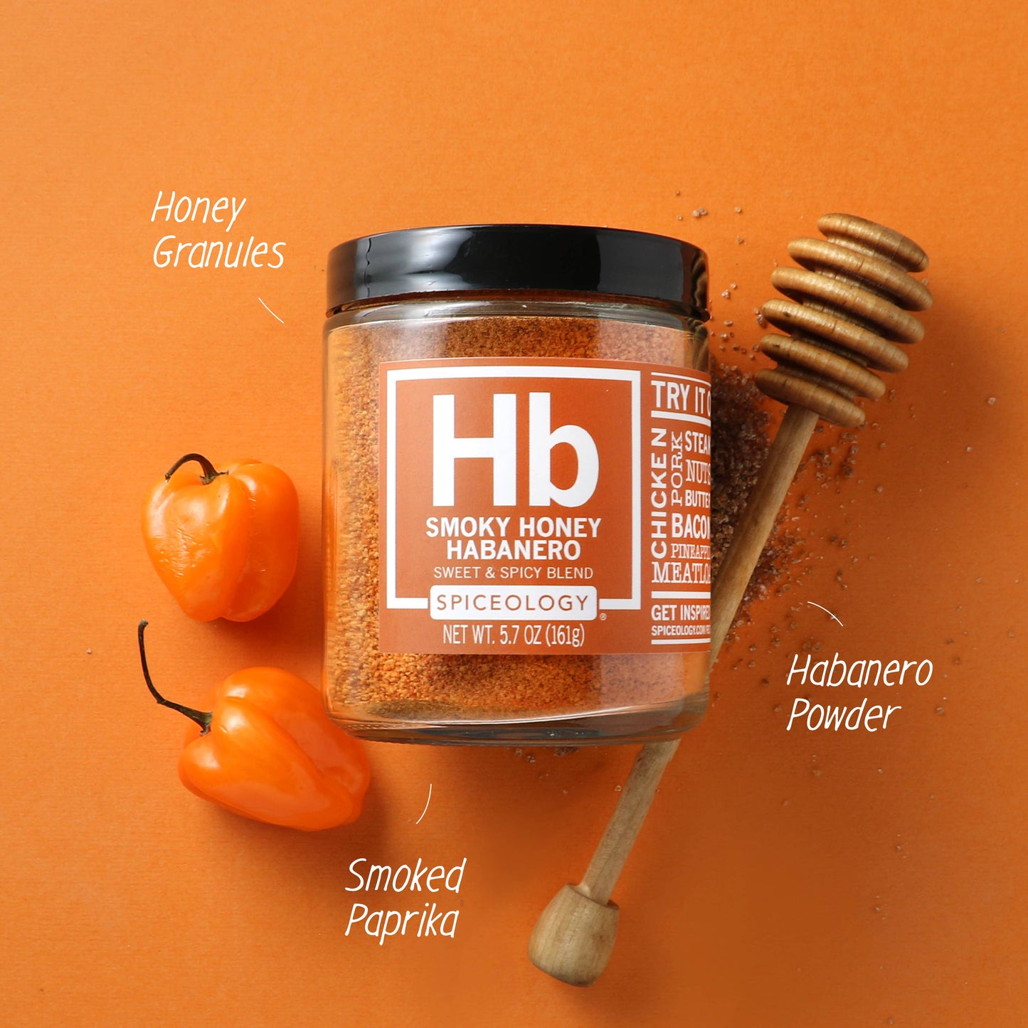 Spiceology - Smoky Honey Habanero | Sweet & Spicy Rub