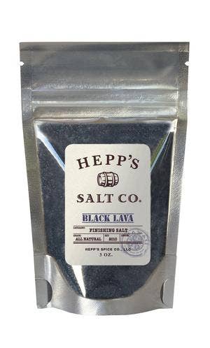 HEPP'S Salt Co. - Black Lava Sea Salt