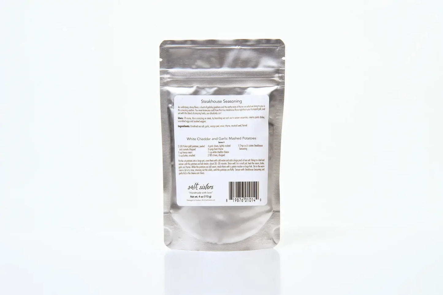 s.a.l.t. sisters (salt sisters) - Herb, Spice & Salt Blend - Steakhouse Seasoning - 4 oz