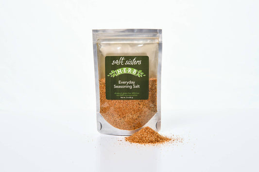 s.a.l.t. sisters (salt sisters) - Spice & Salt Blend - Everyday Seasoning Salt - 3 oz